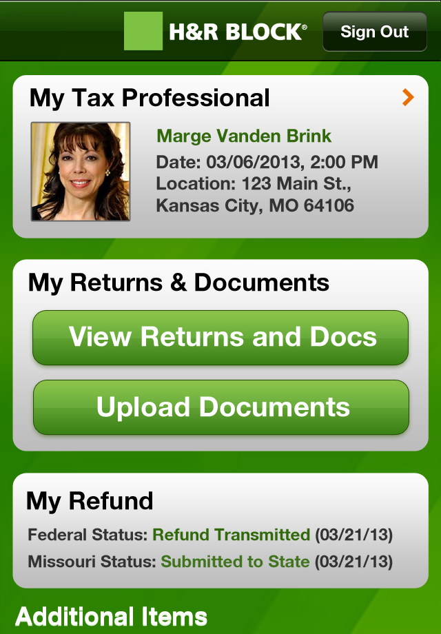 iPhone Screenshot 1